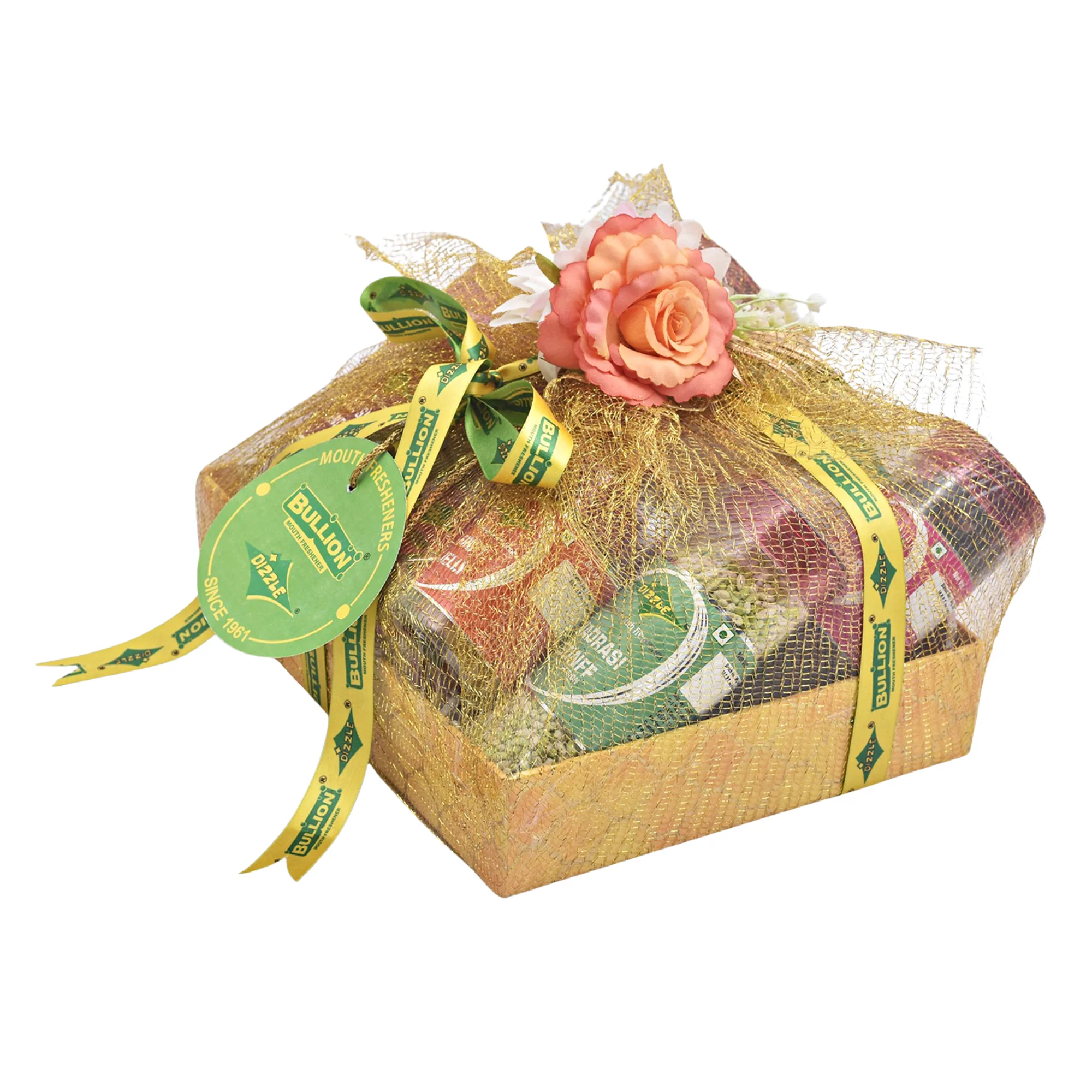 Bullion Dizzle Uphaar Hamper (Yellow) - Image 2