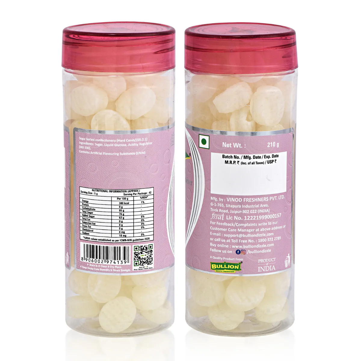 Dizzle Litchi Candy - Image 2