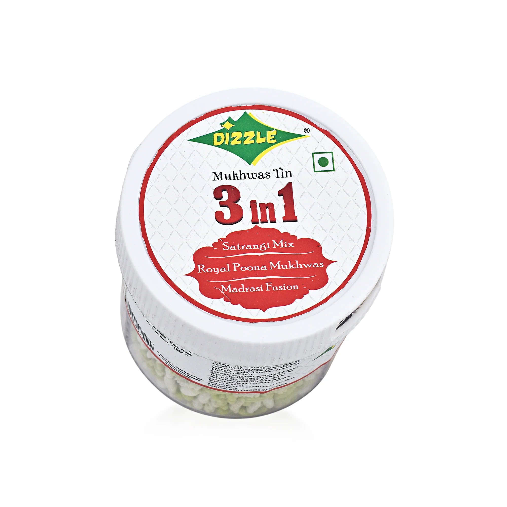 Dizzle Mukhwas Tin 3-in-1 - Image 6