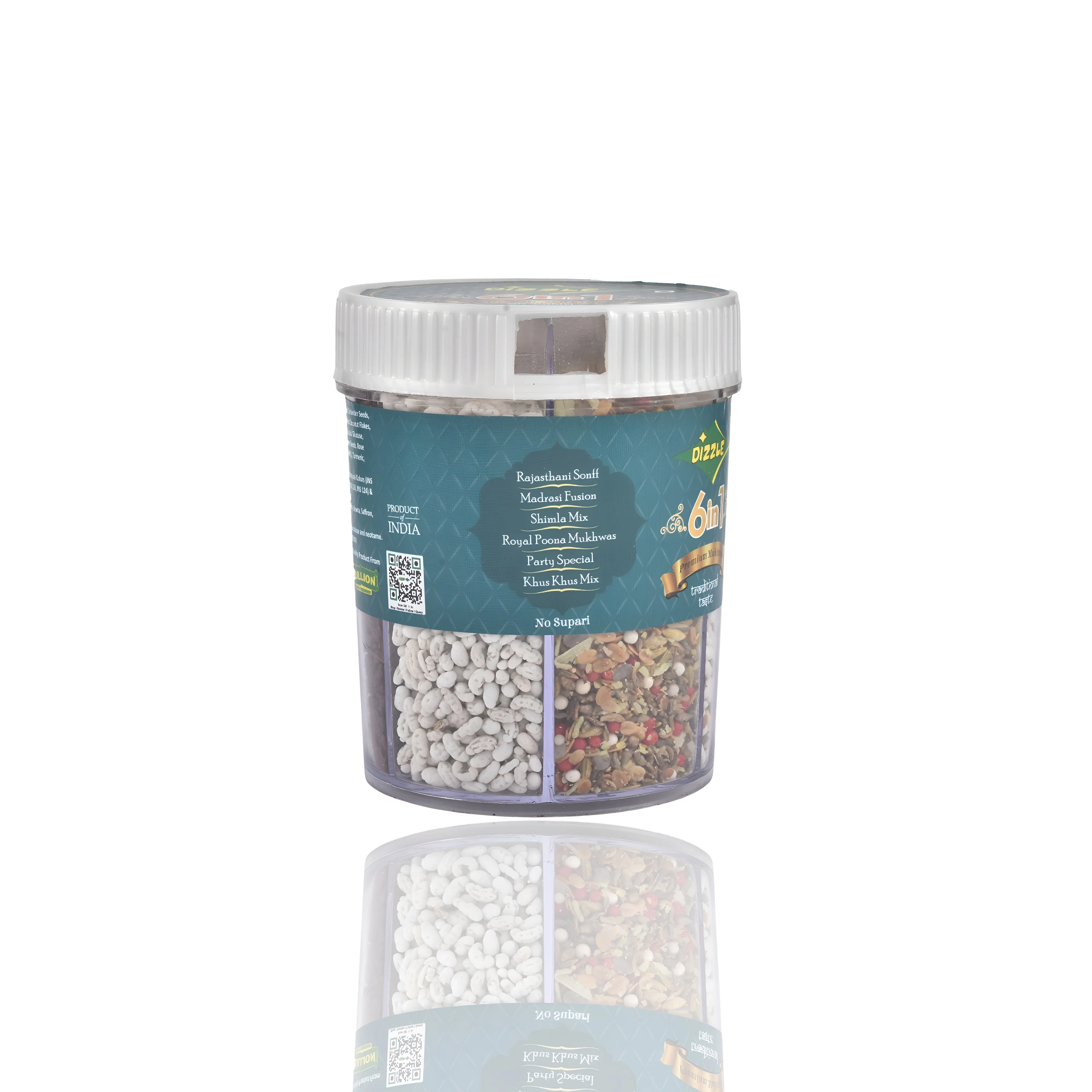 Dizzle Mukhwas Tin 6 in 1 - Image 4