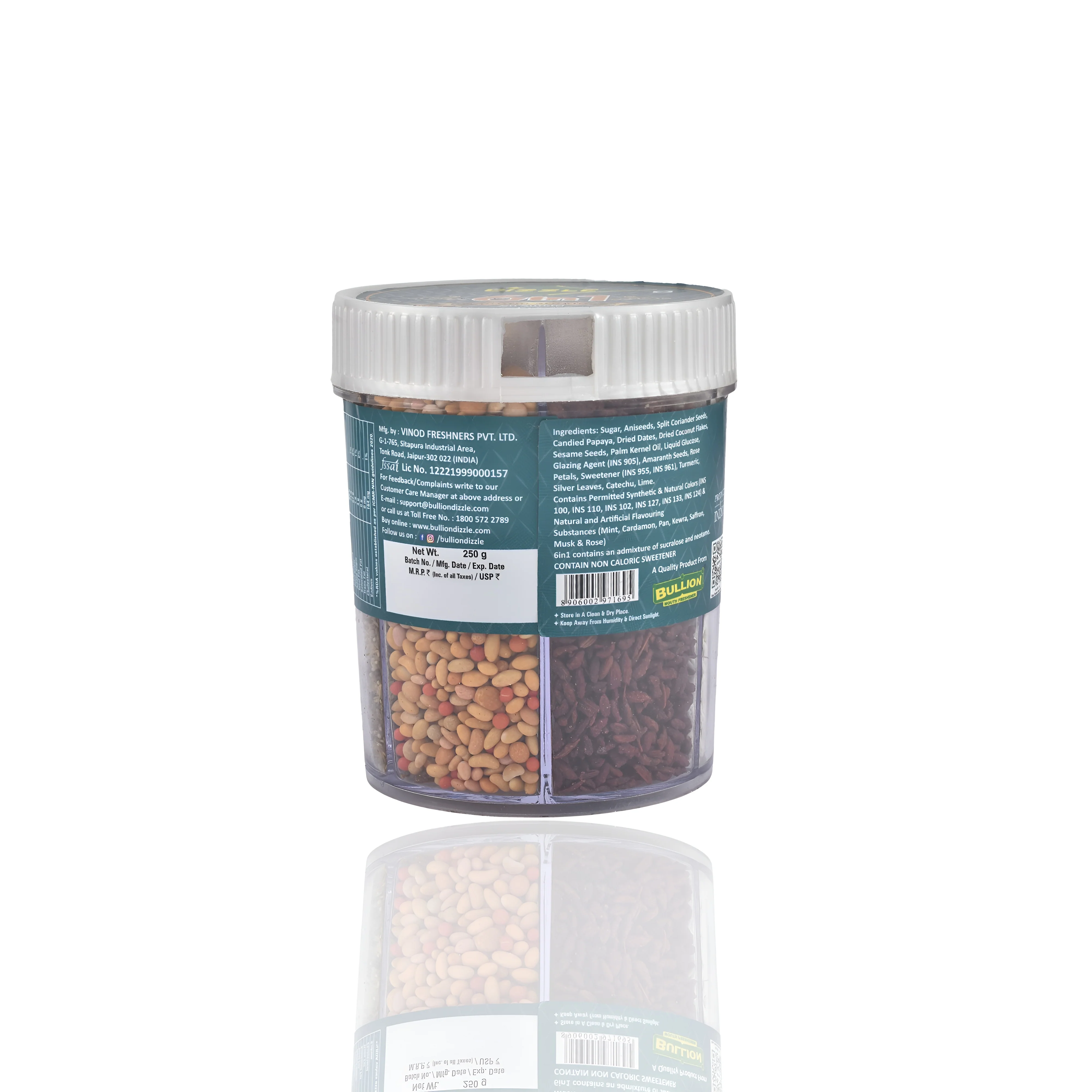 Dizzle Mukhwas Tin 6 in 1 - Image 6