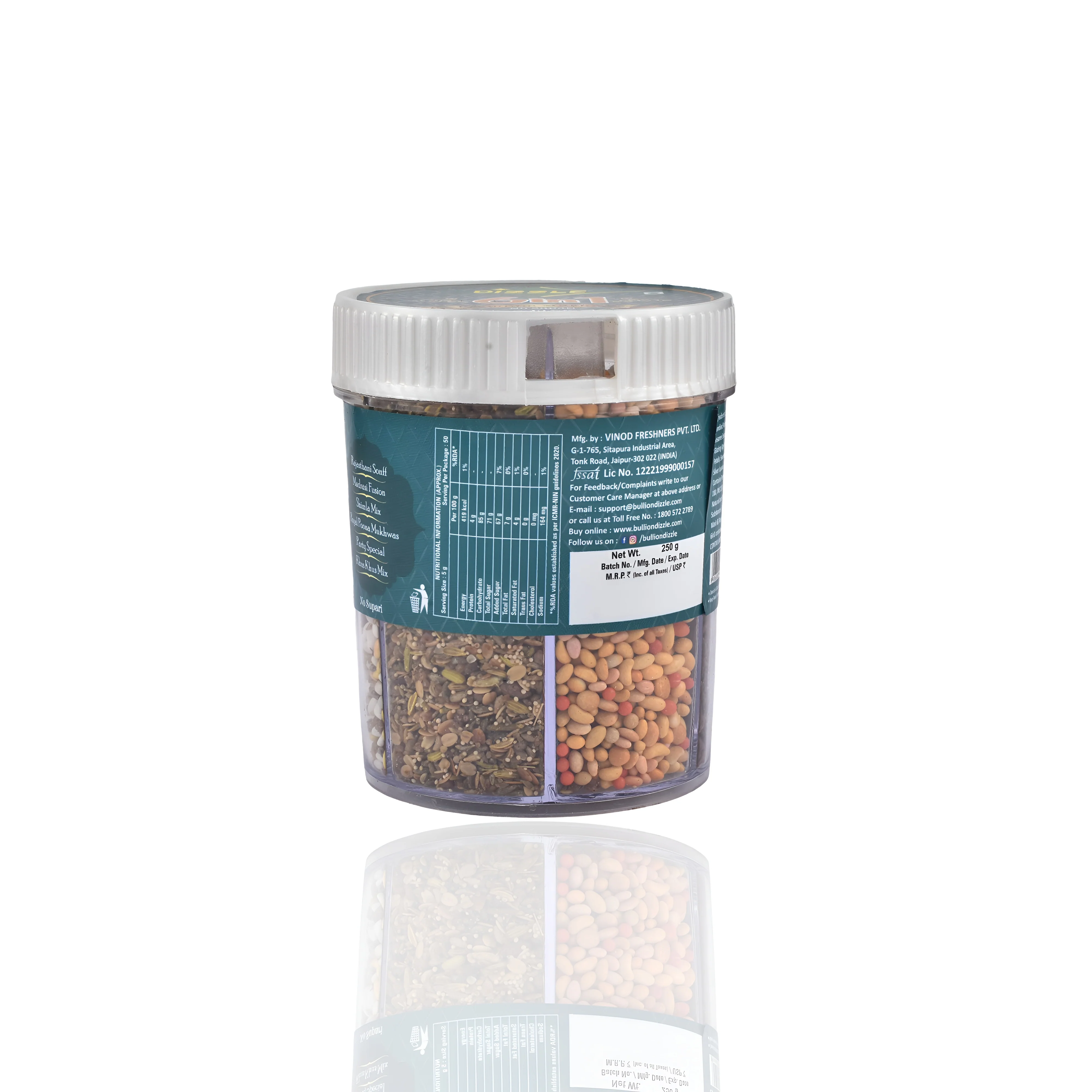 Dizzle Mukhwas Tin 6 in 1 - Image 7