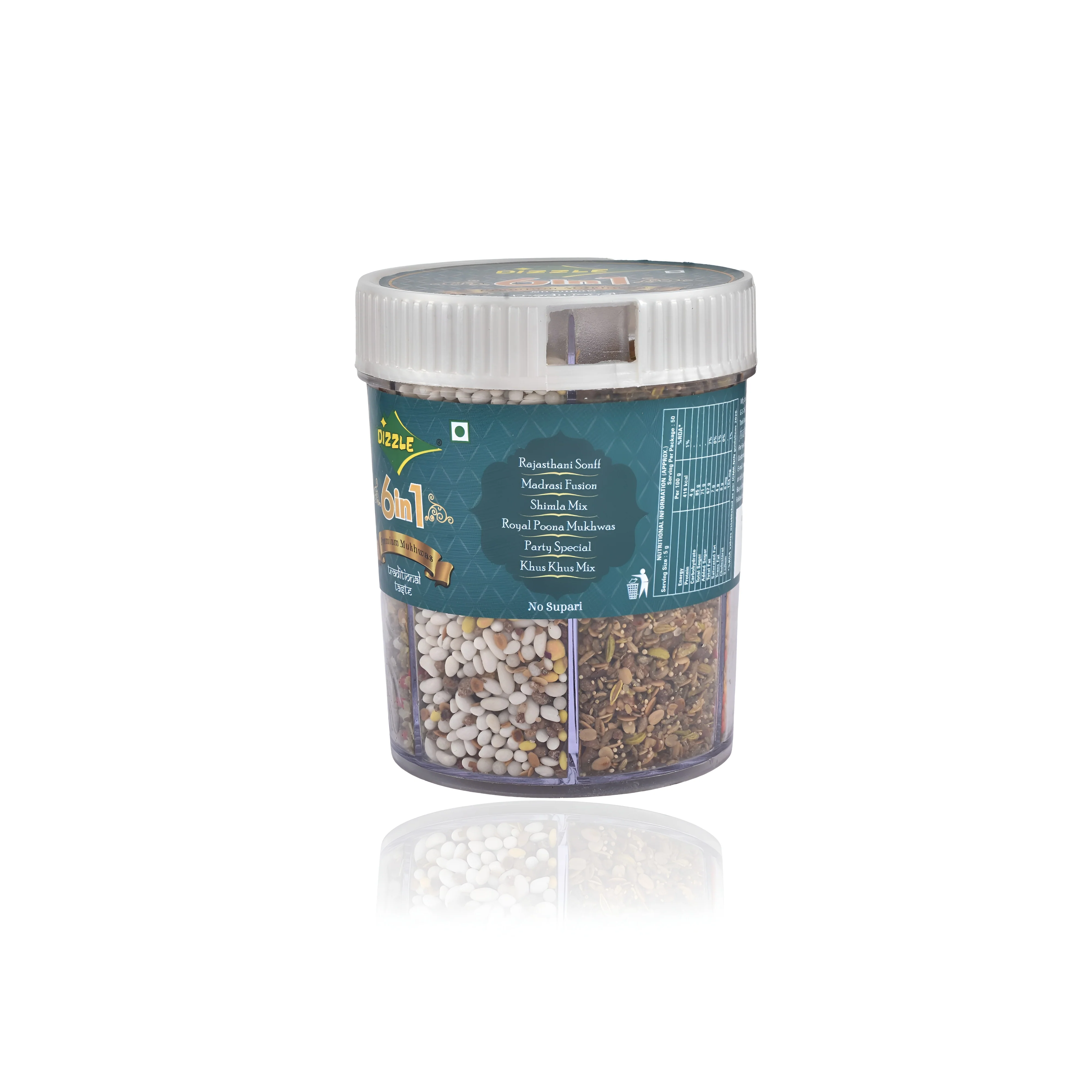 Dizzle Mukhwas Tin 6 in 1 - Image 8